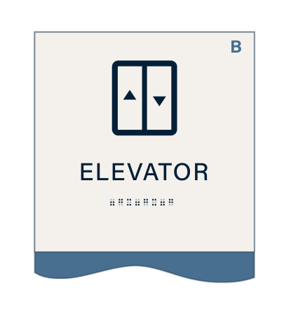 E.1 elevator plate.